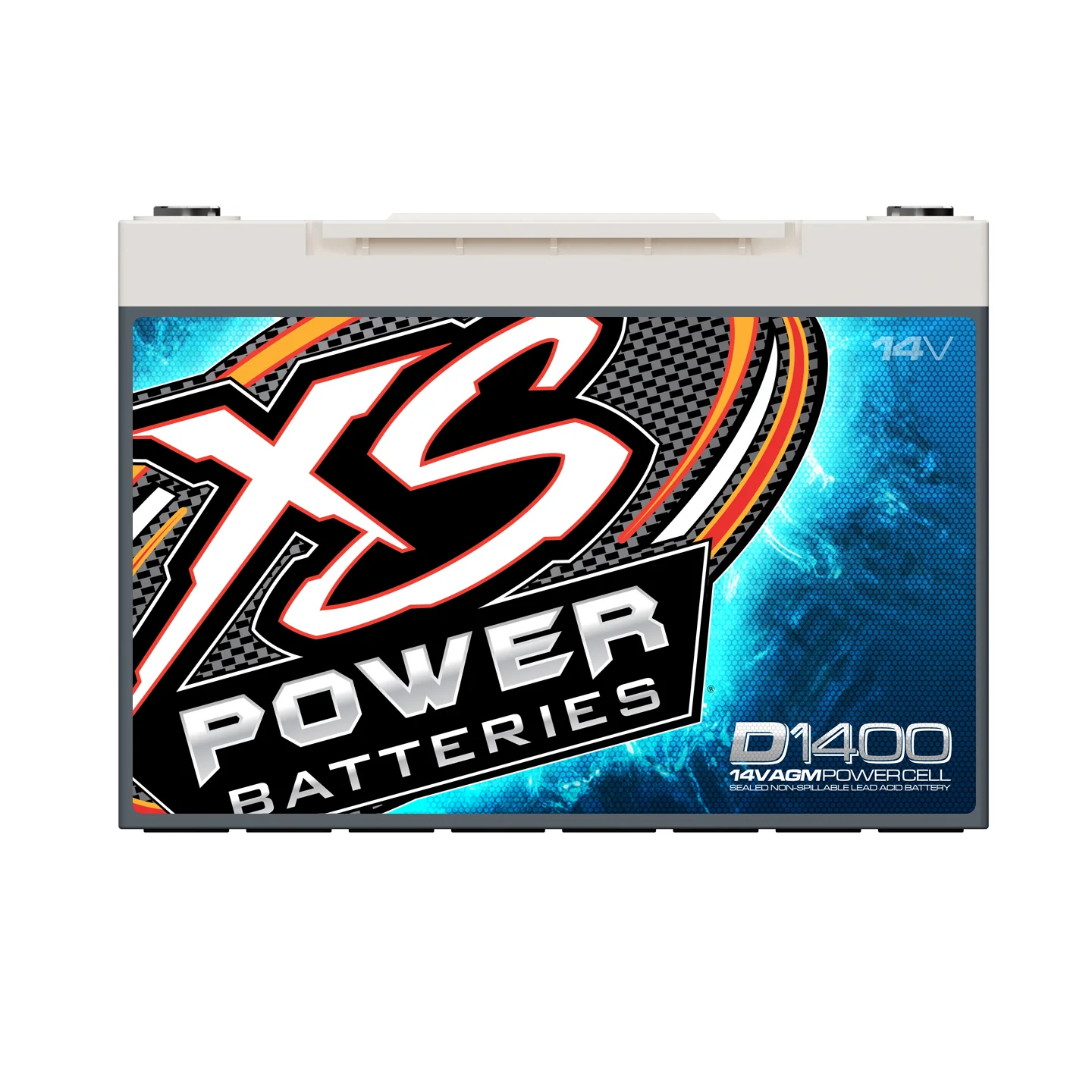 XS Power D1400 14V AGM Battery - Image 2