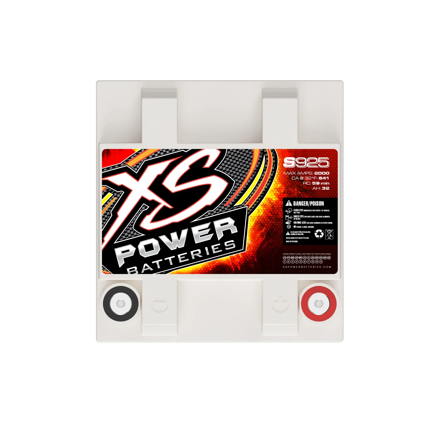 XS Power S925 12V AGM Racing Battery - Image 4